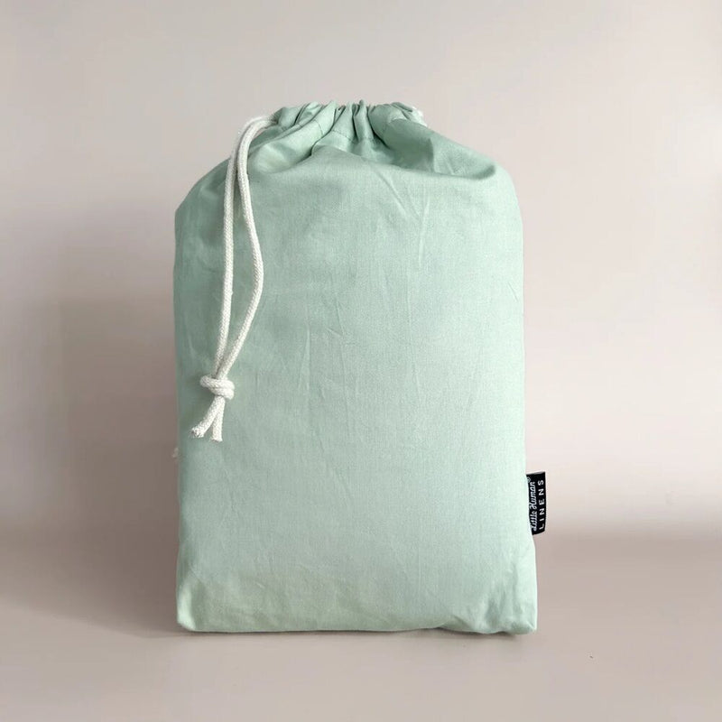 Little Human Linens Waterproof Mini Cot Sheet