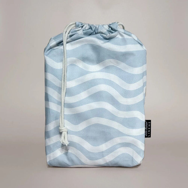 Little Human Linens Waterproof Mini Cot Sheet