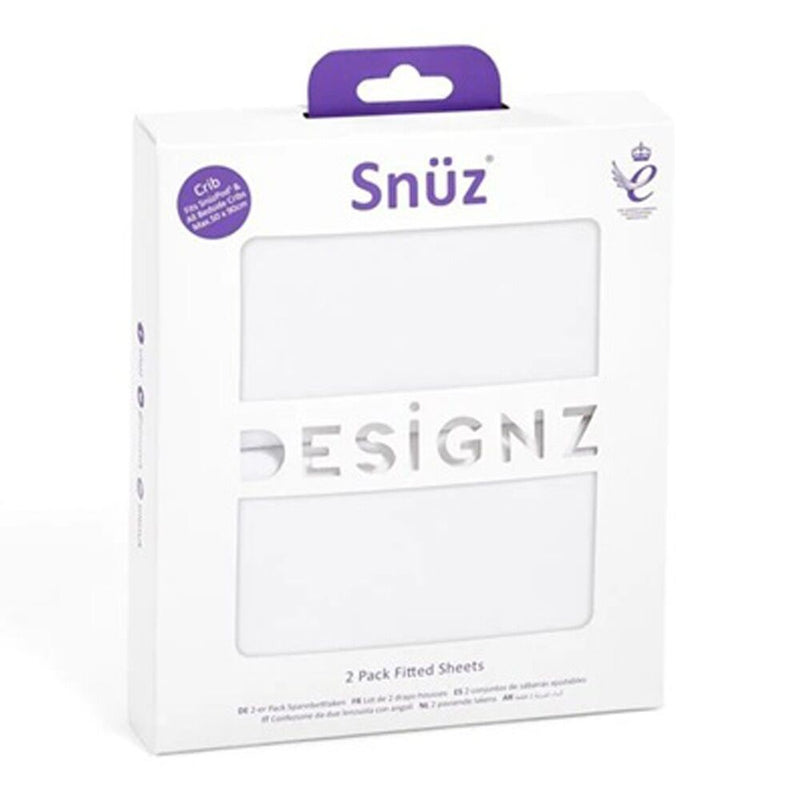 Snuz Snuzpod 5 Fitted Sheets 2pk