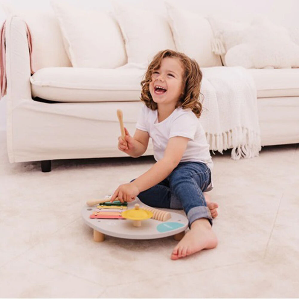 Bubble Wooden Music Table