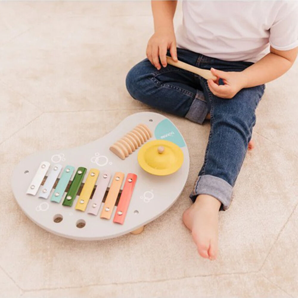 Bubble Wooden Music Table