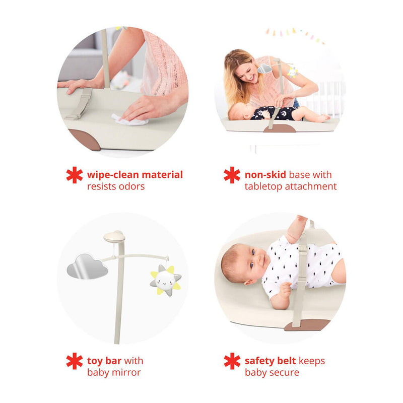 Skip Hop Wipe Clean Changing Pad Oat