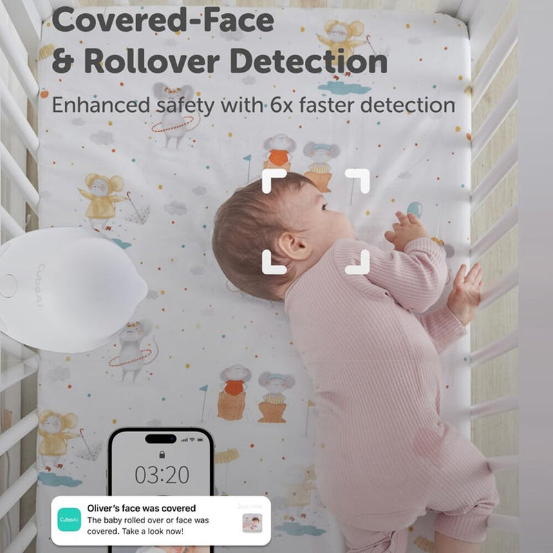 CuboAi 2025 Smart Baby Monitor 3 Floor Stand Set