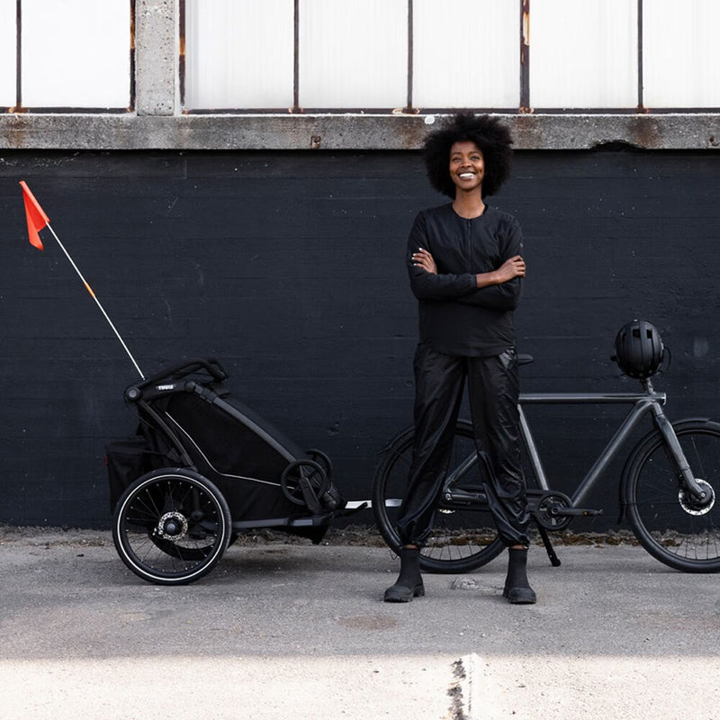 Thule Chariot Sport V2 Single Child Bike Trailer 2025 Black