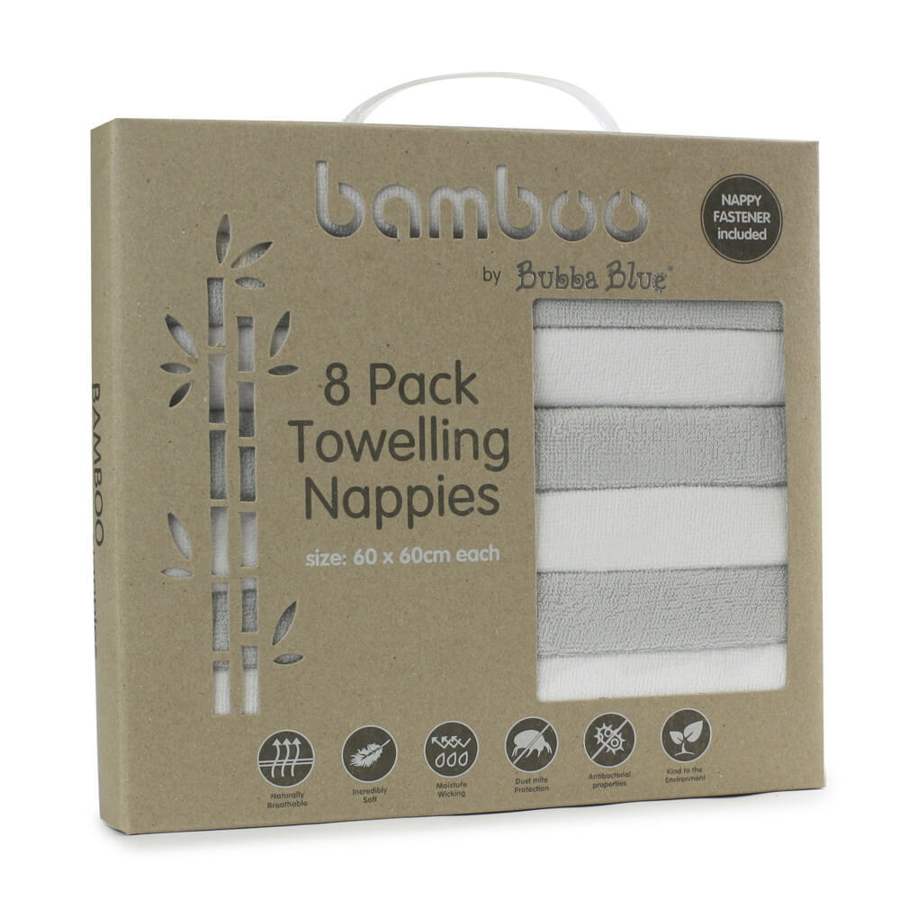 Bubba Blue Bamboo Cloth Nappies