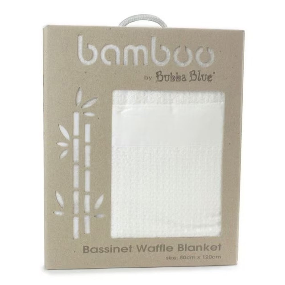 Bubba Blue Bamboo Bassinet Waffle Blanket