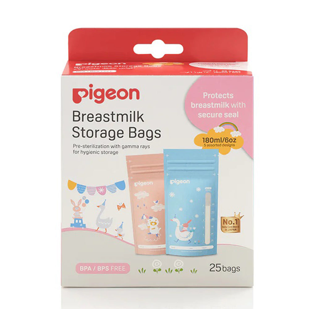 Pigeon Breastmilk Storage Bags 25pk