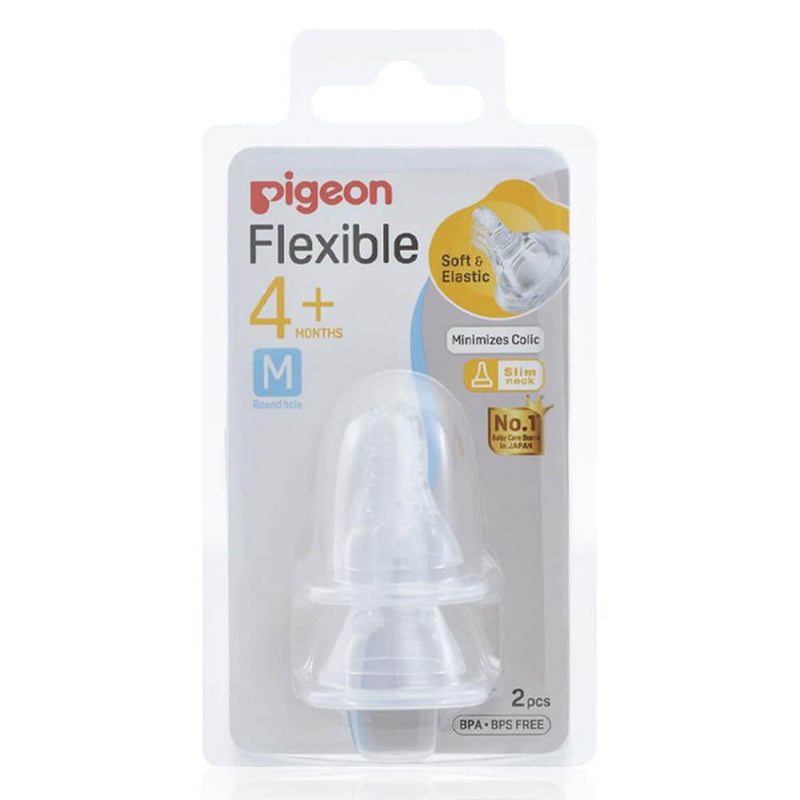 Pigeon Peri Standard Neck Teat 2pk