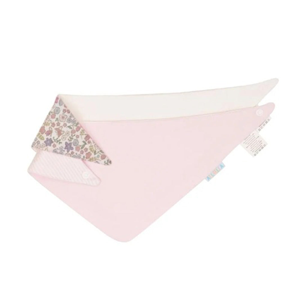 All4Ella Bandana Bibs 2pk Blossom