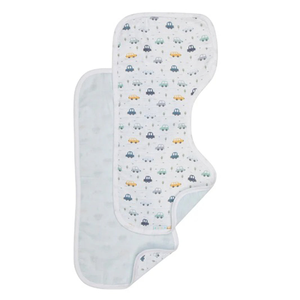 All4Ella Burp Cloths 2pk Beep Beep