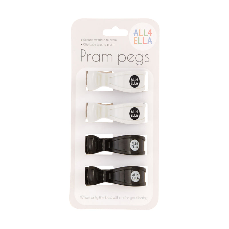 All4Ella Pram Pegs 4pk