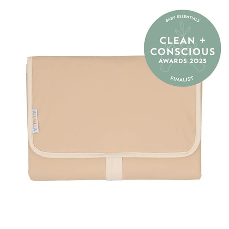 All4Ella Recycled Changing Wallet Latte