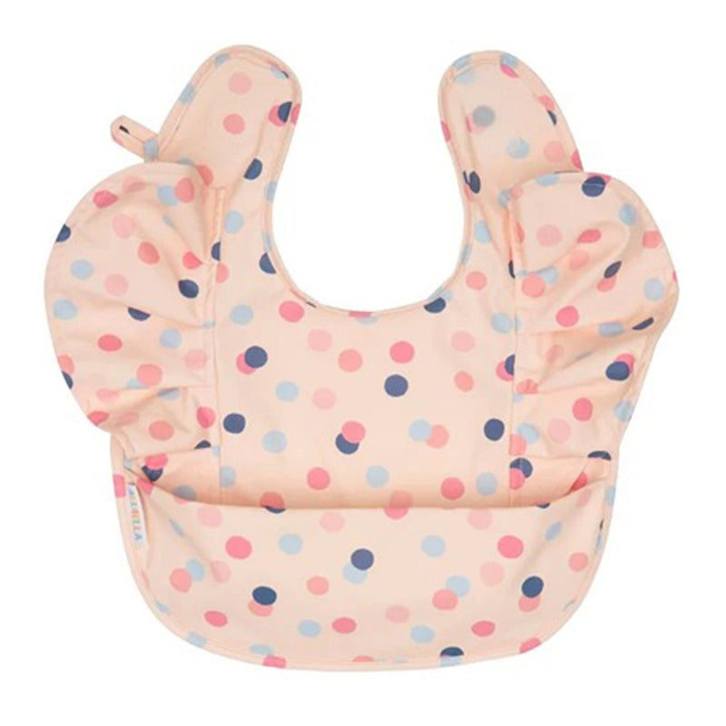 All4Ella Recycled Frills Bib Confetti