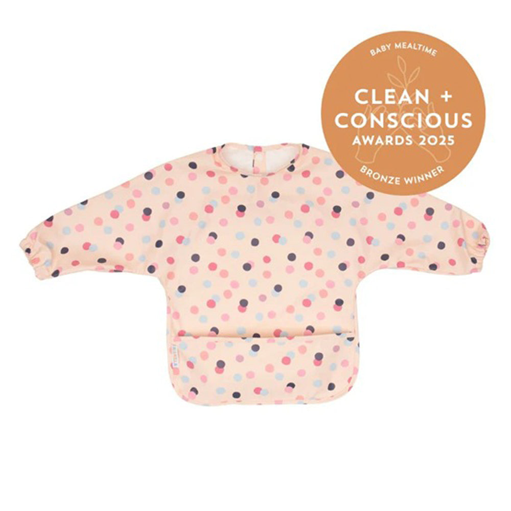All4Ella Recycled Long Sleeve Bib Confetti