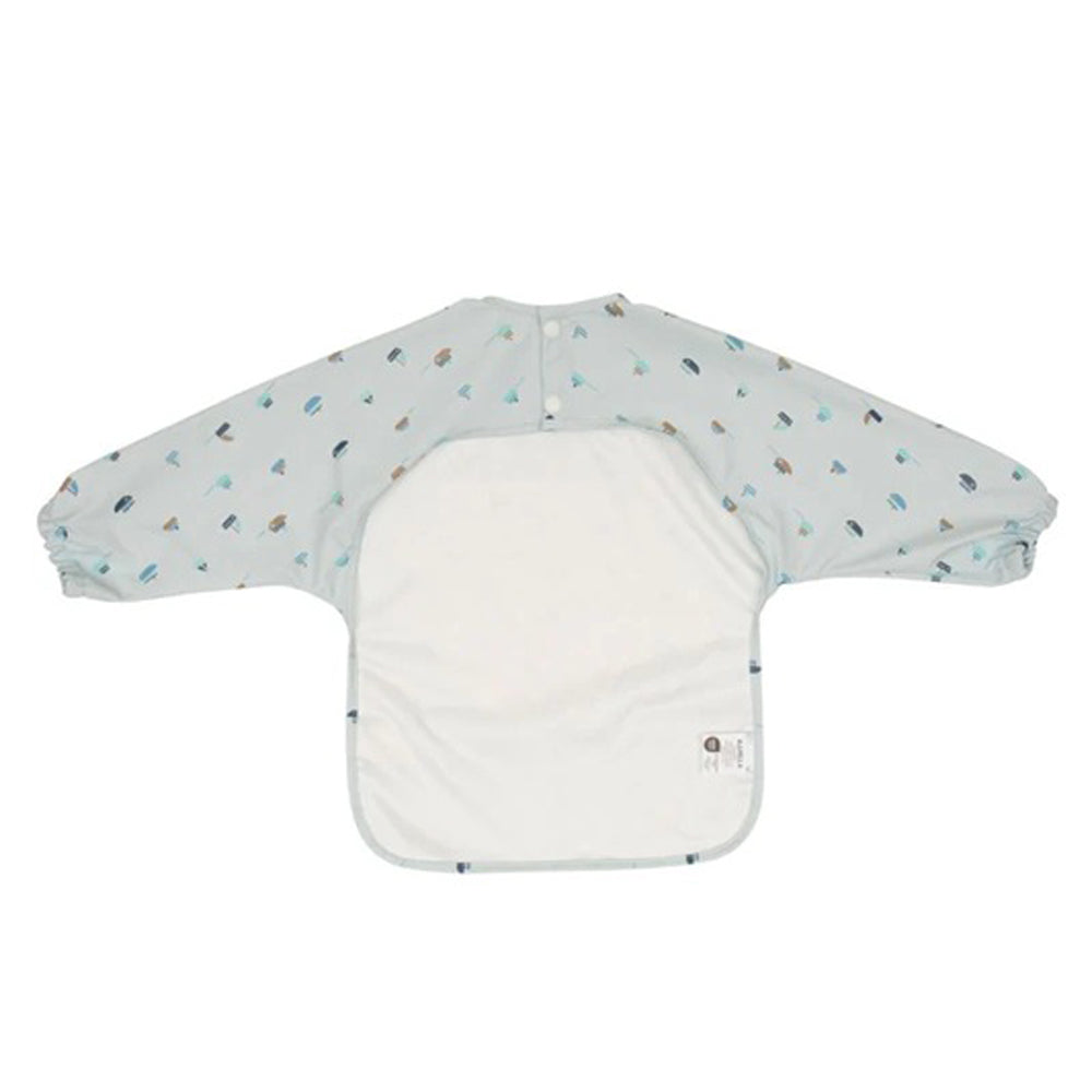 All4Ella Recycled Long Sleeve Bib Sail Boats