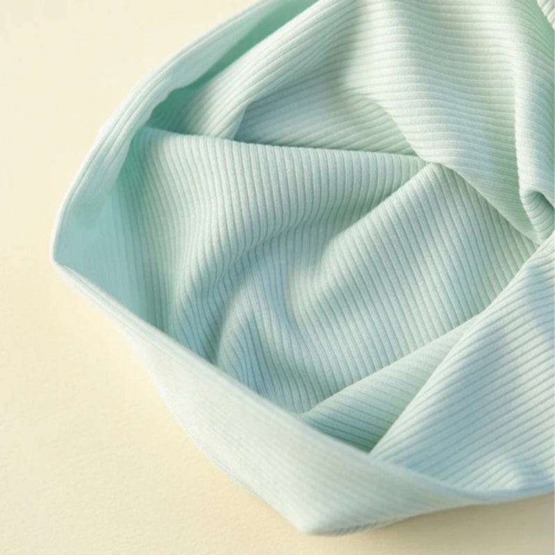 All4Ella Ribbed Jersey Swaddles 2pk Sage + Grey