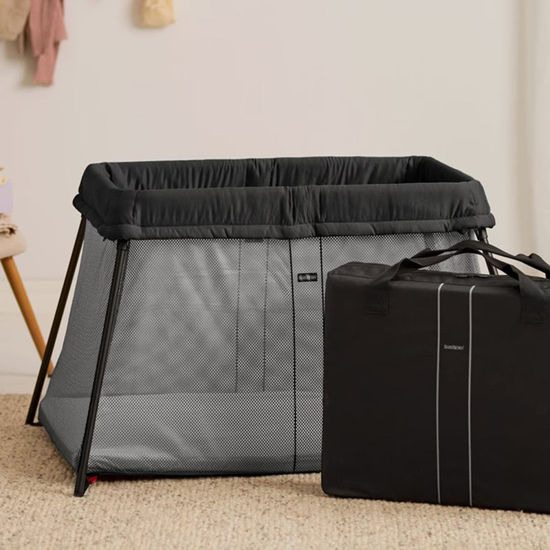 BabyBjorn Travel Cot Light Black