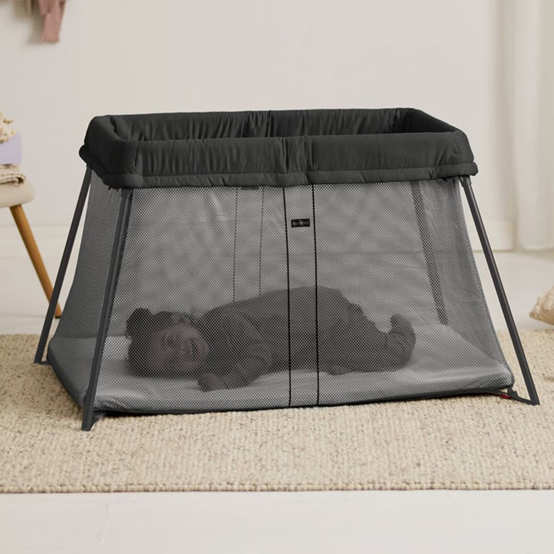 BabyBjorn Travel Cot Light Black
