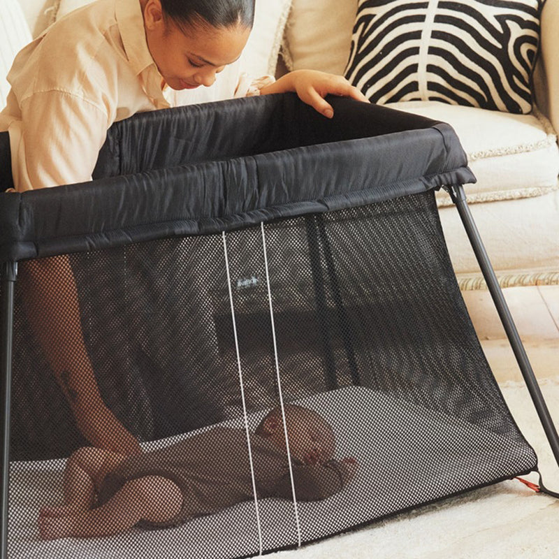 BabyBjorn Travel Cot Light Black