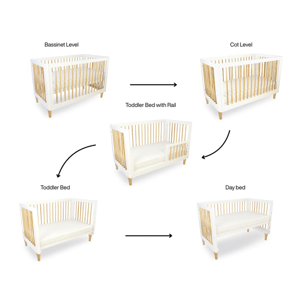 Babyhood Riya Cot 5 in 1
