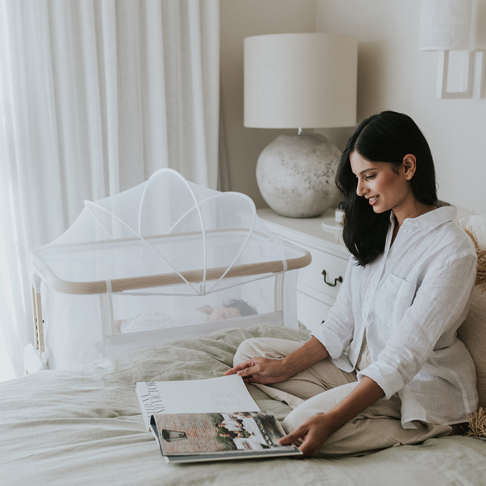 BabyRest Alfie2 Bedside Bassinet