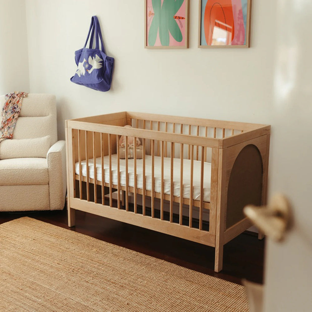 BabyRest Grove Cot + Dresser + Mattress Nursery Package