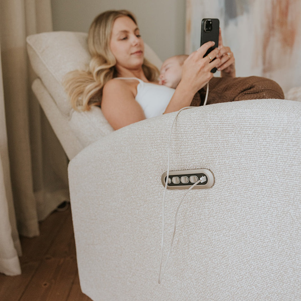 BabyRest Harlow Electric Nursery Chair