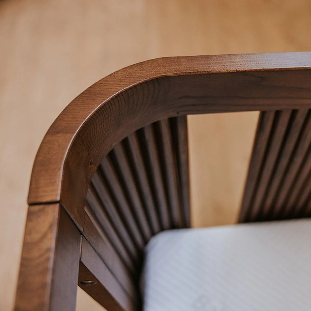 BabyRest Juno Cot Luxe Walnut