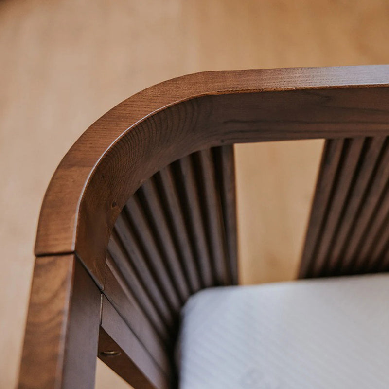 BabyRest Juno Cot Luxe Walnut