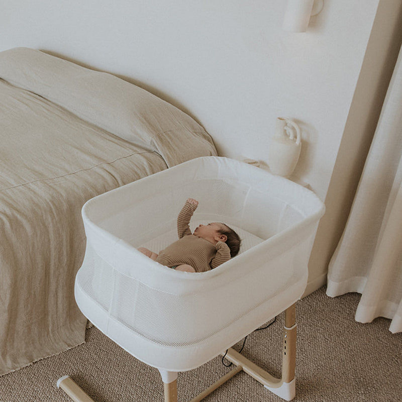BabyRest Swan Smart Electric Bassinet