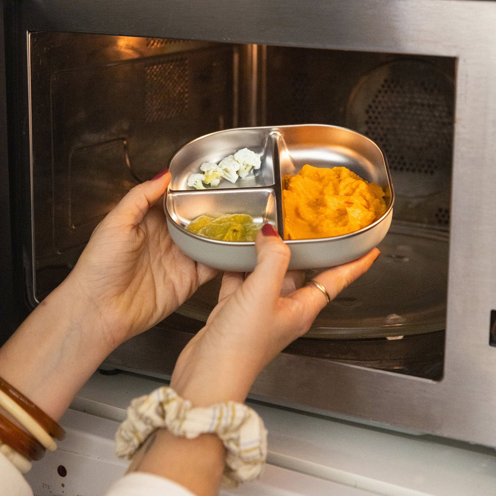Beaba Stainless Steel Divided Plate
