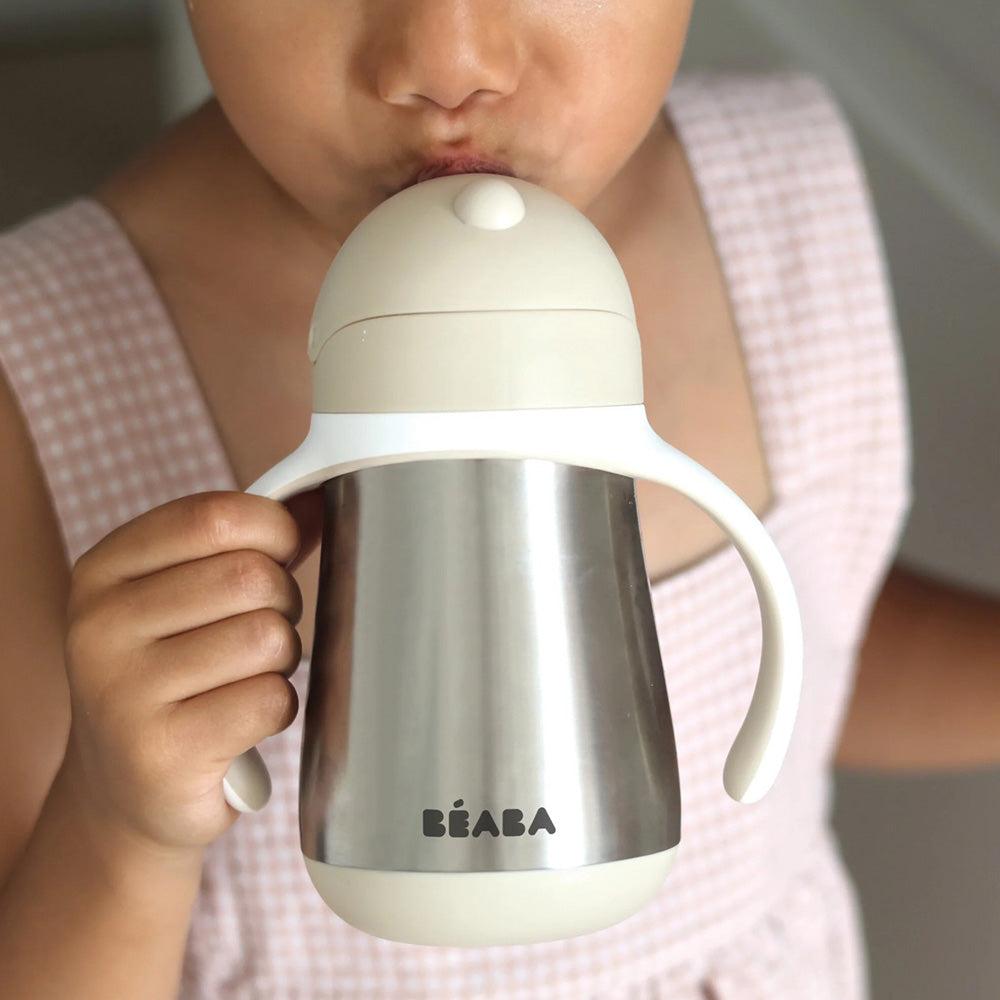 Beaba Stainless Steel Straw Cup 250ml