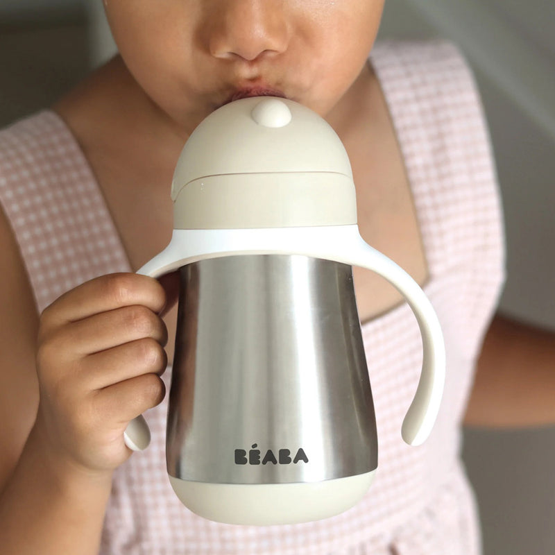 Beaba Stainless Steel Straw Cup 250ml