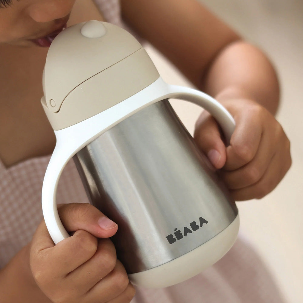 Beaba Stainless Steel Straw Cup 250ml