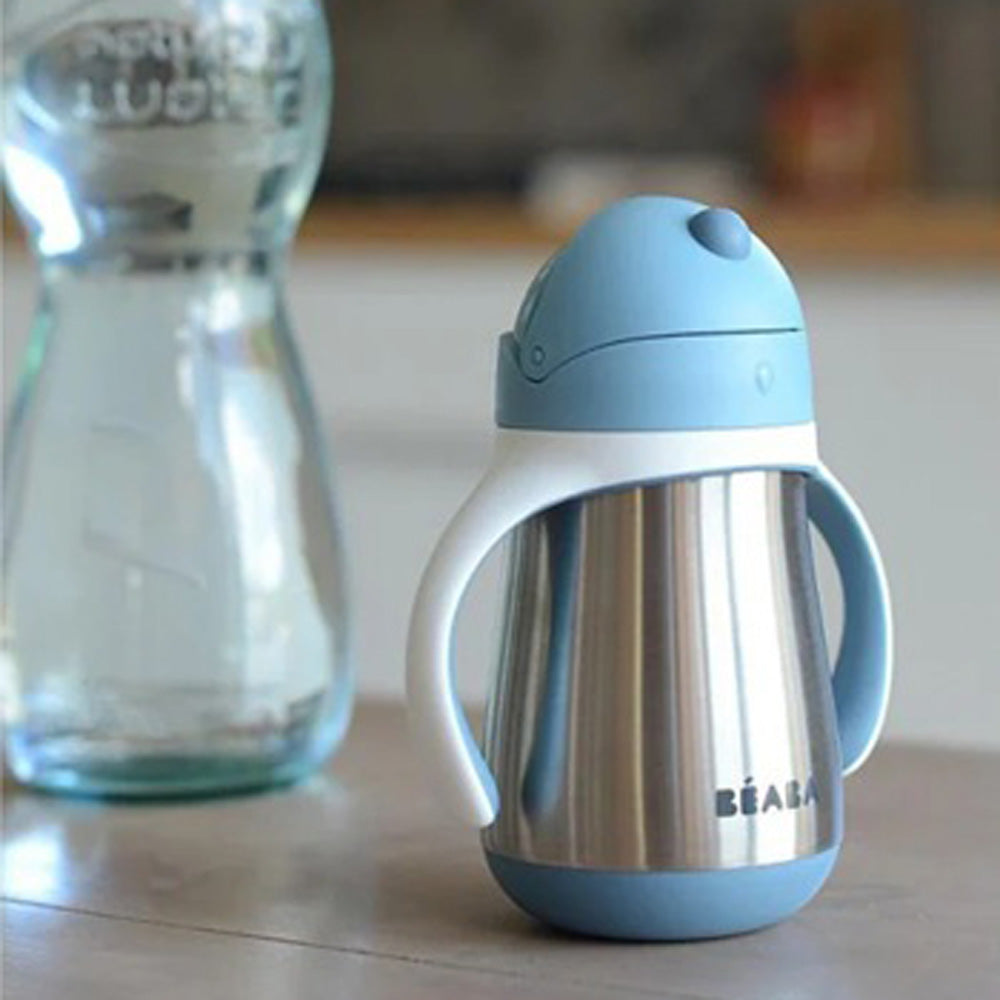 Beaba Stainless Steel Straw Cup 250ml