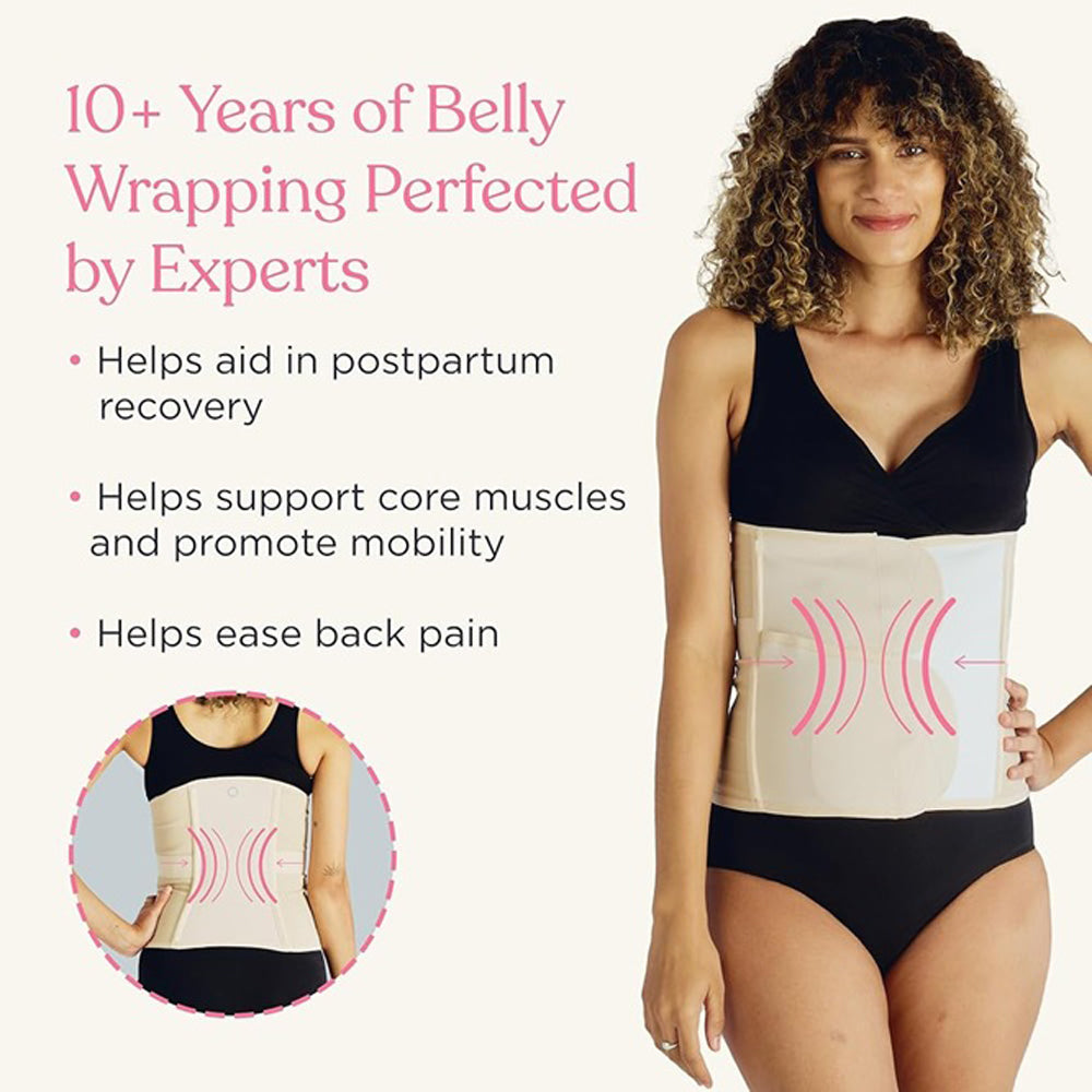Belly Bandit Luxe Postpartum Belly Wrap Nude