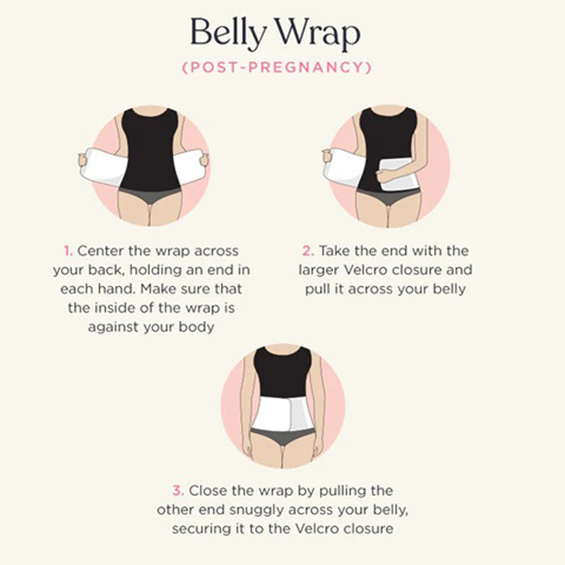 Belly Bandit Original Postpartum Belly Wrap Black