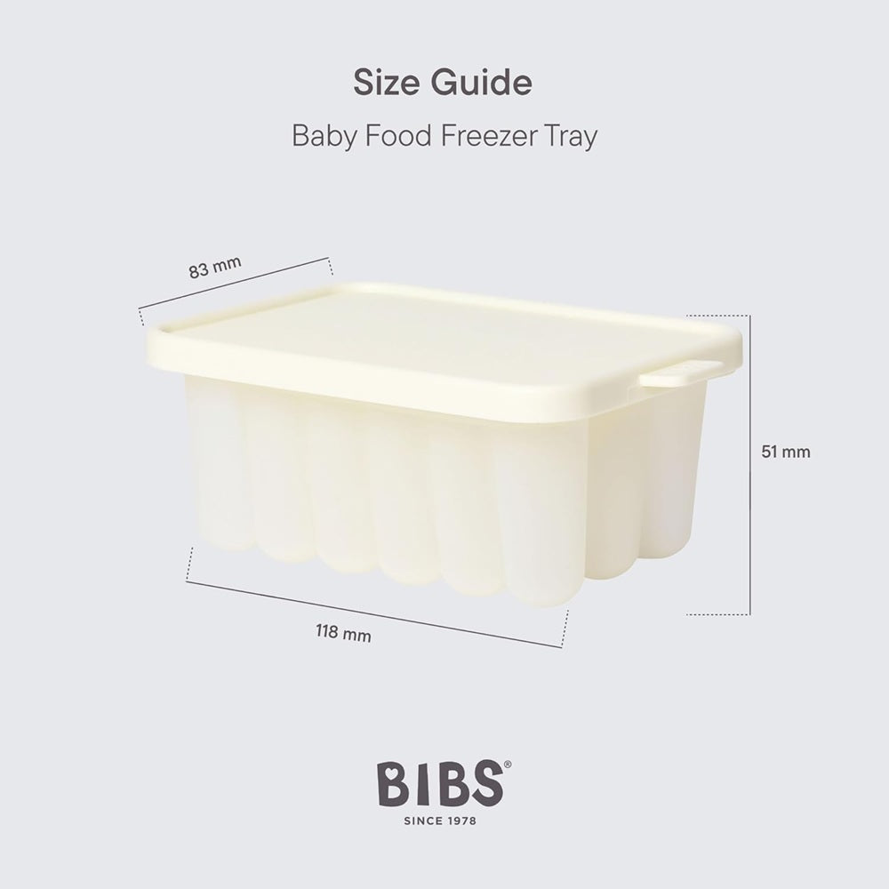 Bibs Dummies Baby Food Freezer Tray