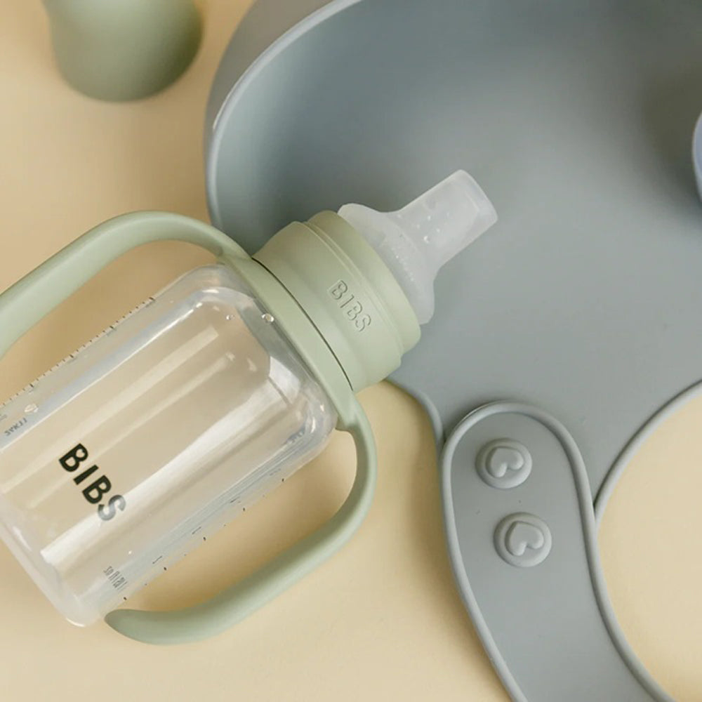 Bibs Dummies Sippy Bottle 150ml Sage