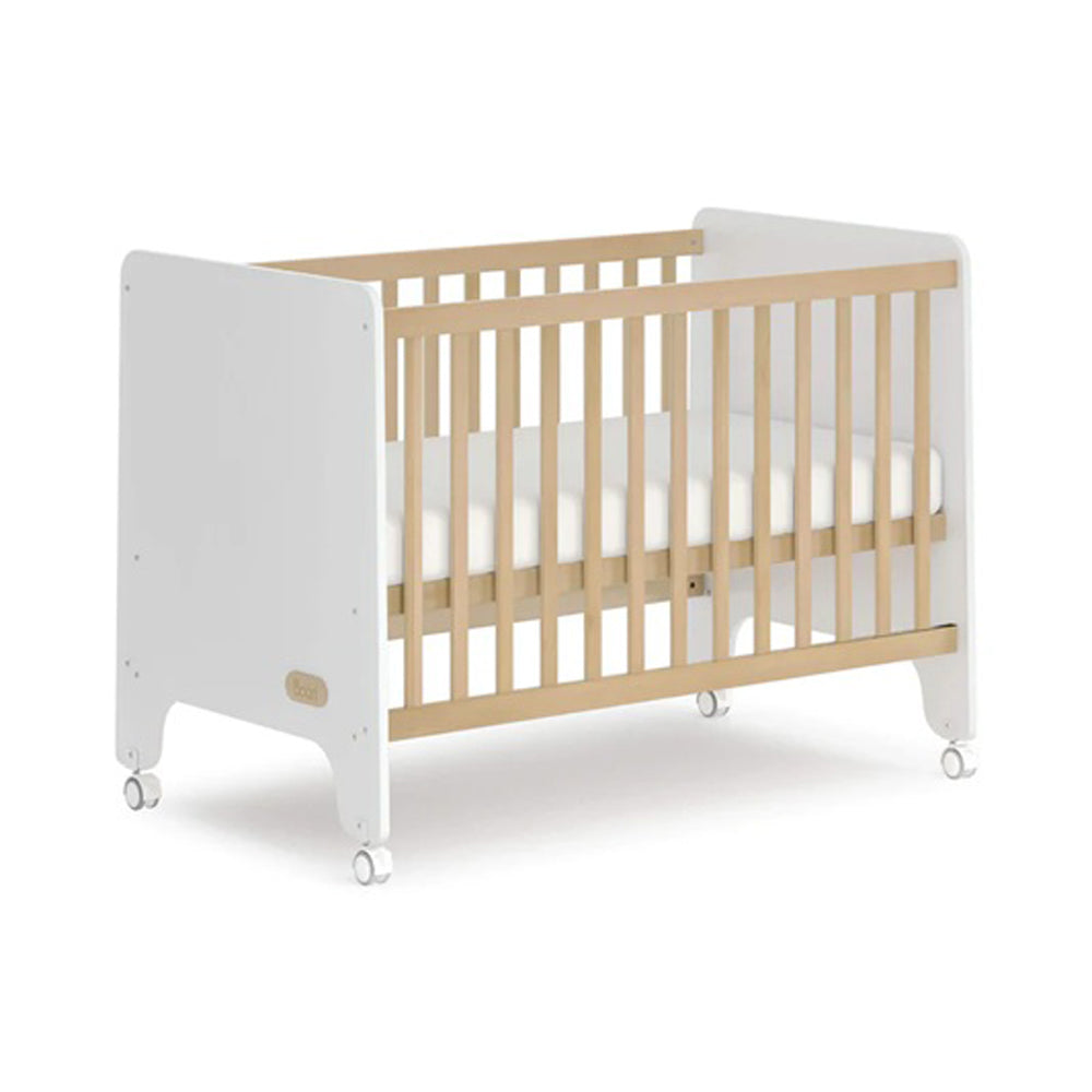 Boori Natty Compact Cot Barley White/Almond