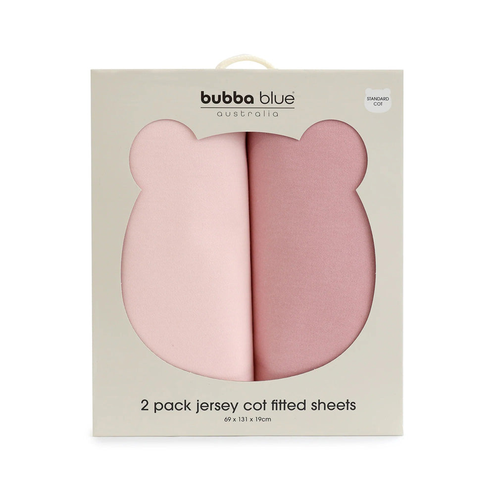 Bubba Blue Bubba Sundae 2PK Jersey Cot Fitted Sheets