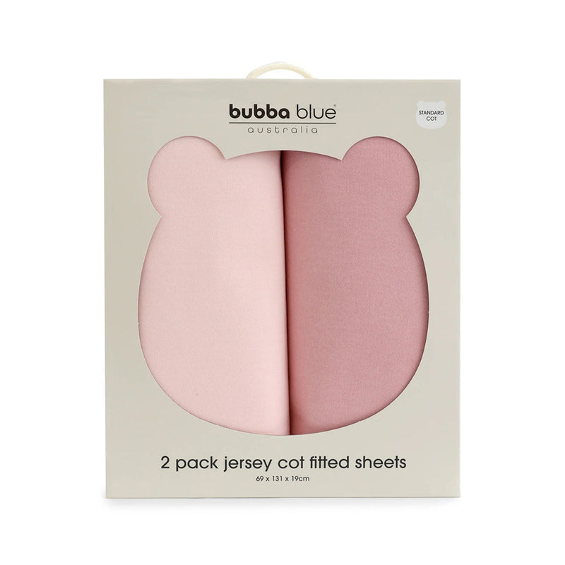 Bubba Blue Bubba Sundae 2PK Jersey Cot Fitted Sheets