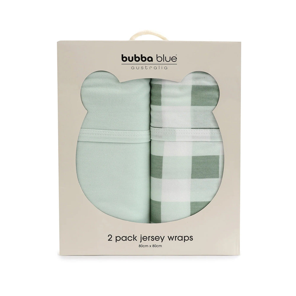 Bubba Blue Bubba Sundae 2PK Jersey Swaddle Wraps