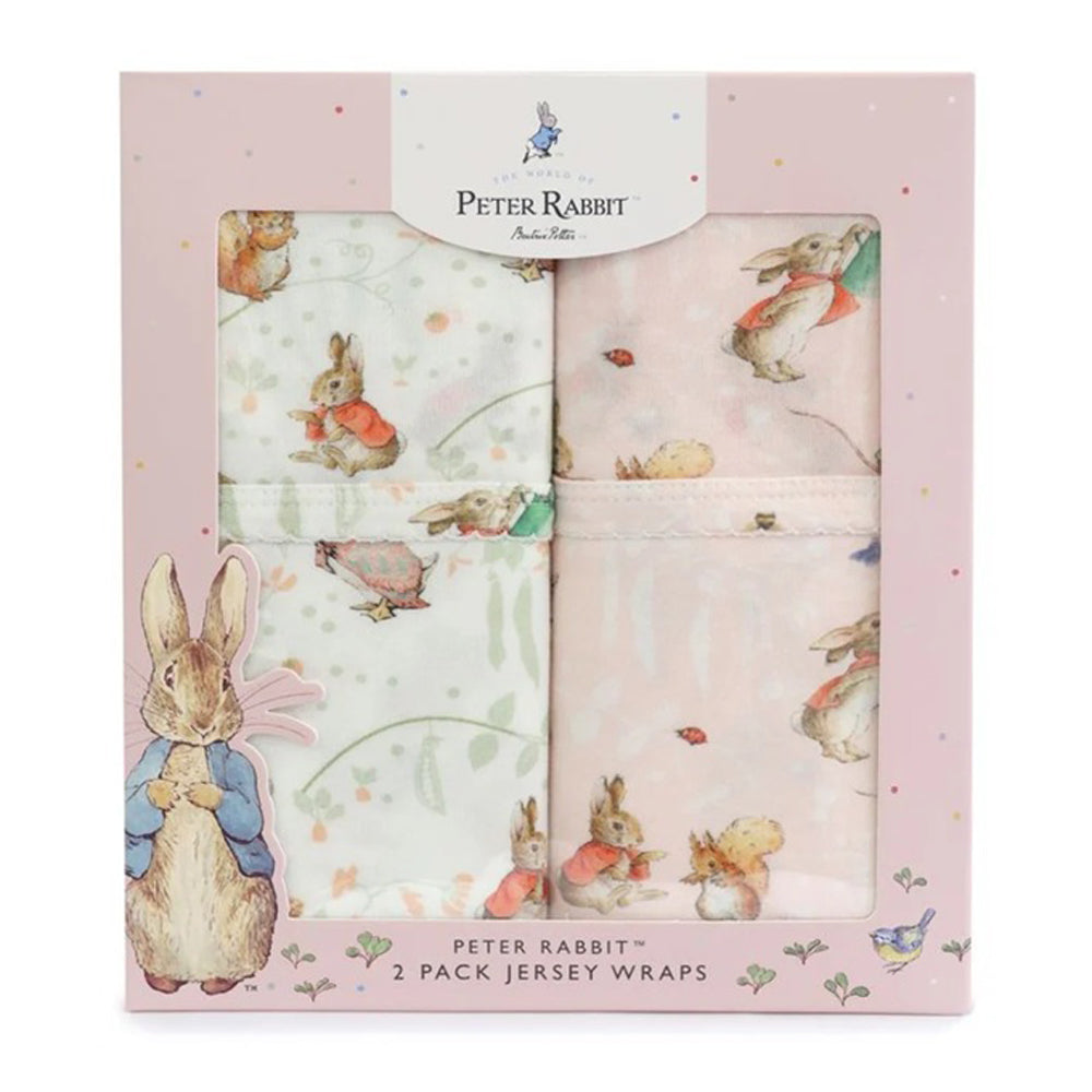 Bubba Blue Flopsy Mopsy & Cottontail 2PK Jersey Wraps
