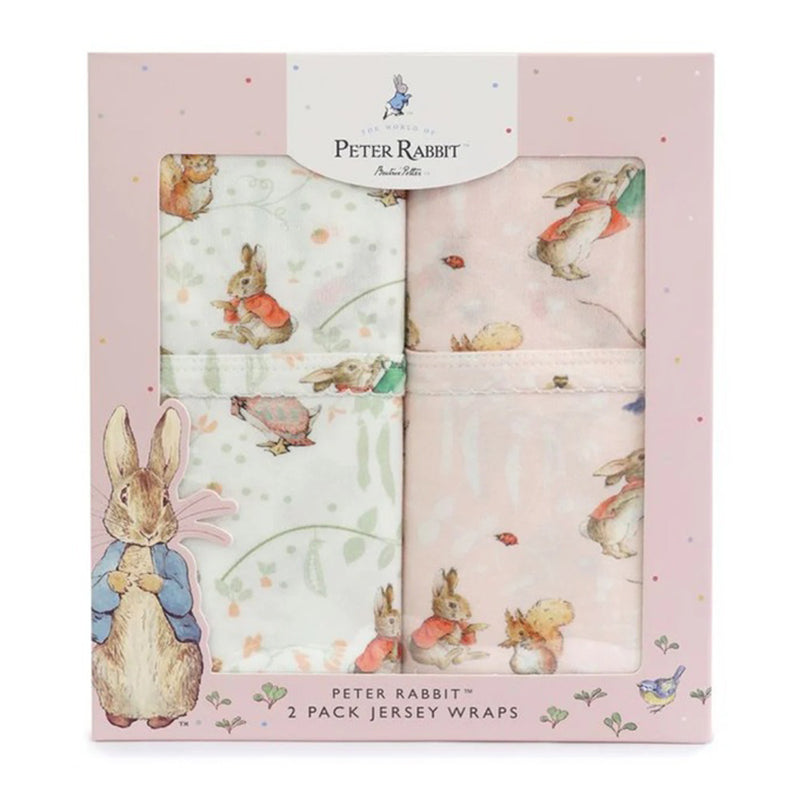 Bubba Blue Flopsy Mopsy & Cottontail 2PK Jersey Wraps