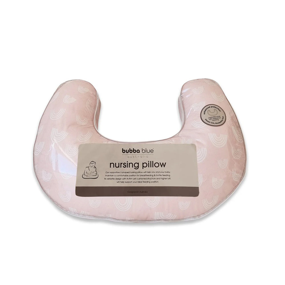Bubba Blue Nordic Nursing Pillow Berry