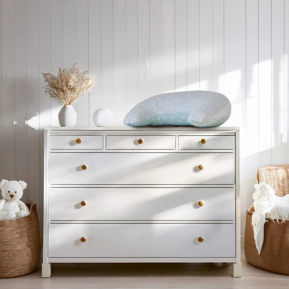 Bubba Blue Nordic Nursing Pillow Sky