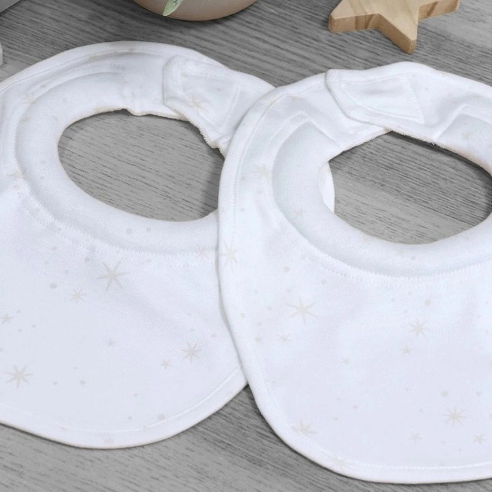 Bubba Blue Twinkle Twinkle 2pk Dribble Bibs