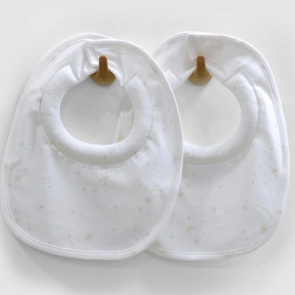 Bubba Blue Twinkle Twinkle 2pk Dribble Bibs