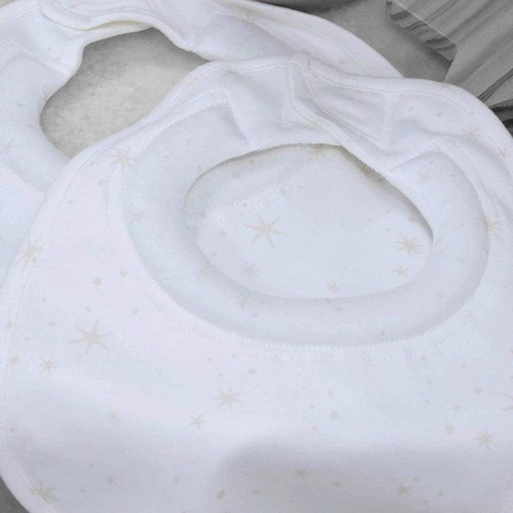 Bubba Blue Twinkle Twinkle 2pk Dribble Bibs